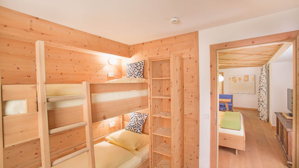 Moderne Suite im Glemmtalerhof, in Saalbach Hinterglemm mit viel Platz zum Austoben für die Erwachsenen und die Kinder.