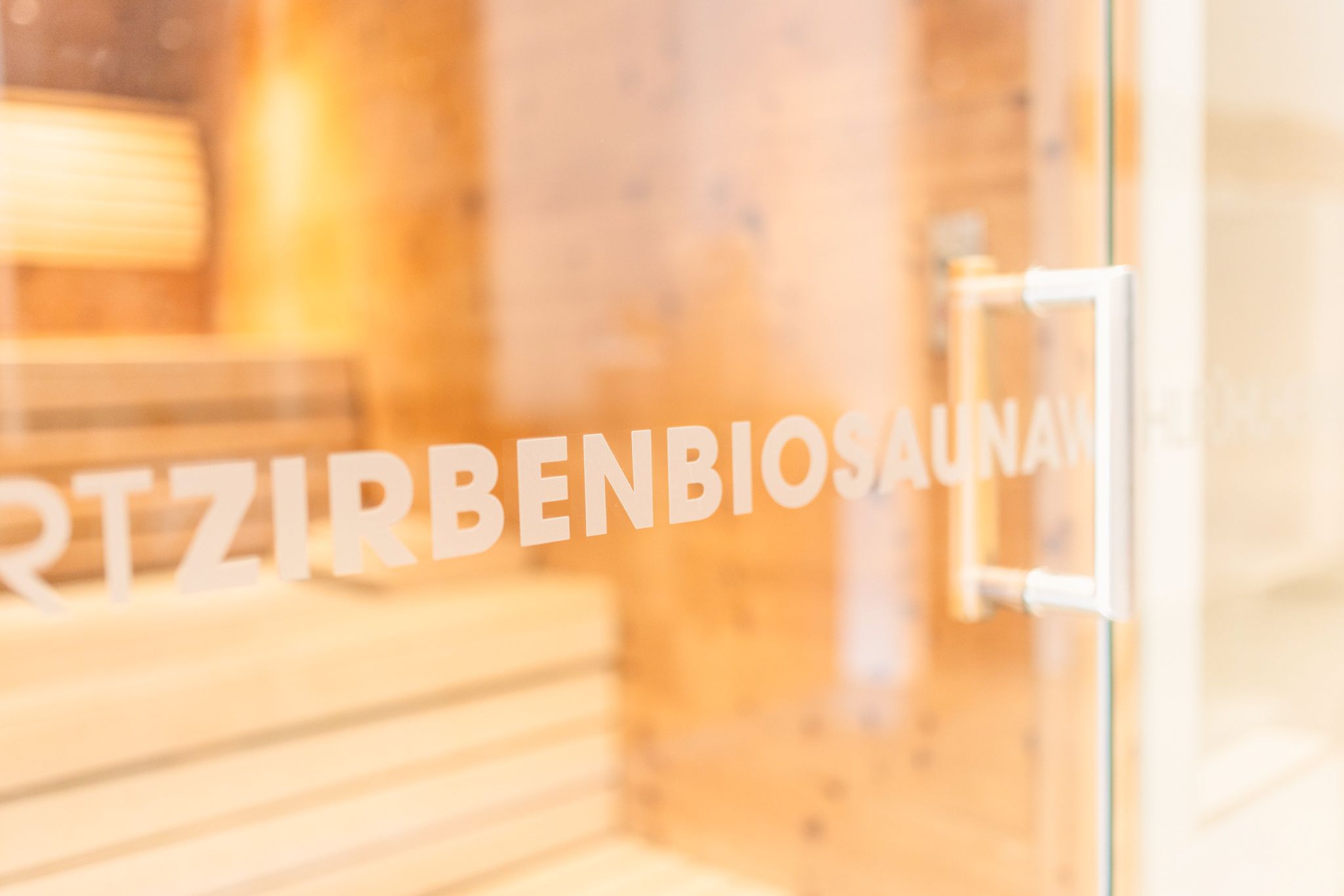 Glemmtalerhof in Hinterglemm hat eine einladende Zirbenbiosauna.